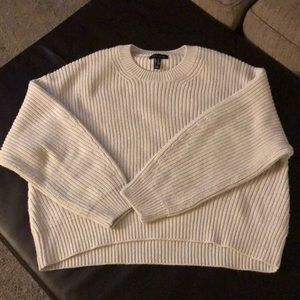 Knit crop sweater